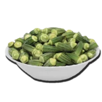 okra plate